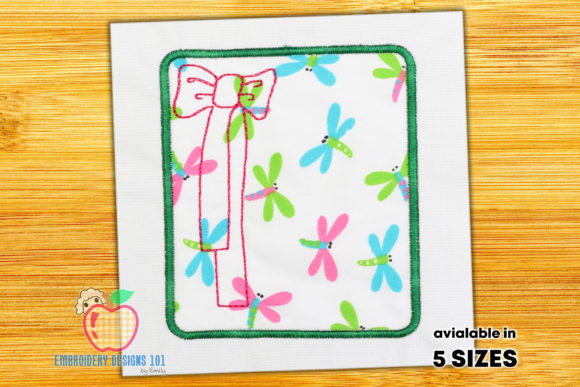Bow Border Applique Review for Boutique Sweatshirts