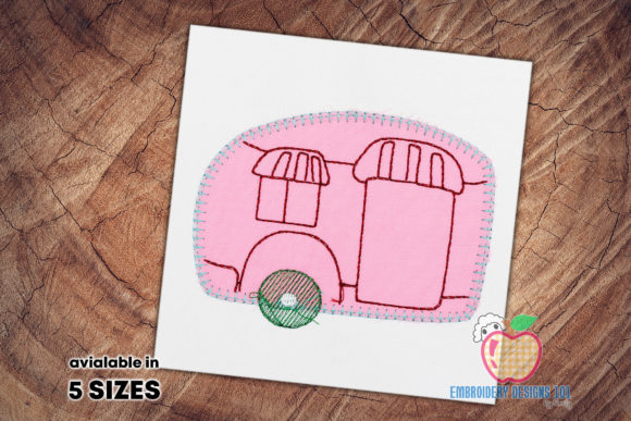 Camper Birdhouse Applique: A Designer's Review