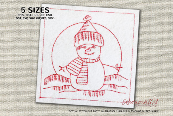 Christmas Snowman Design: A Festive Embroidery Review