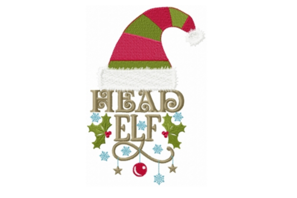 Head Elf: A Festive Design for Boutique Holiday Apparel