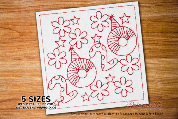 New Year Design with Blossom Flower: A Seller's Review