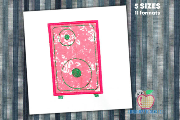 Review: An Old Big Speaker Applique Pattern for Boutique Sweatshirts