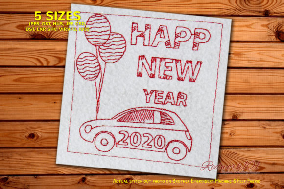Review: New Year Celebration with Car Redwork for Boutiques