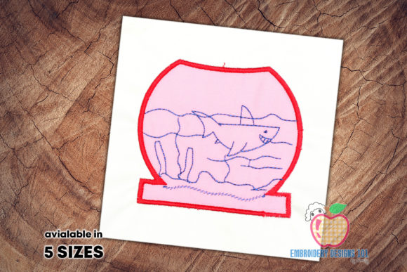 Review: Small Fish Tank Applique for Etsy Shops