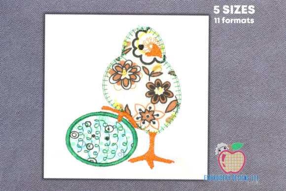 Small Chick with an Egg Applique: A Pro Review