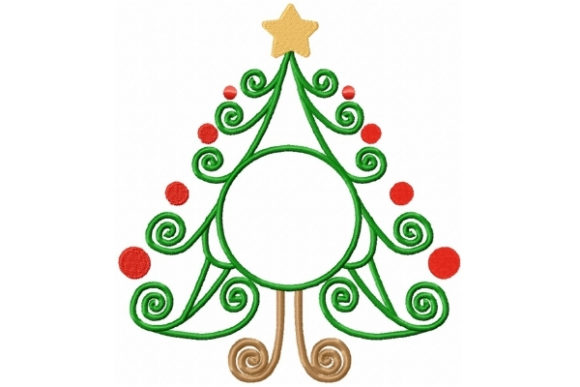 Swirly Christmas Tree Mono: A Designer's Review